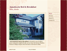 Tablet Screenshot of annahootzbnb.com